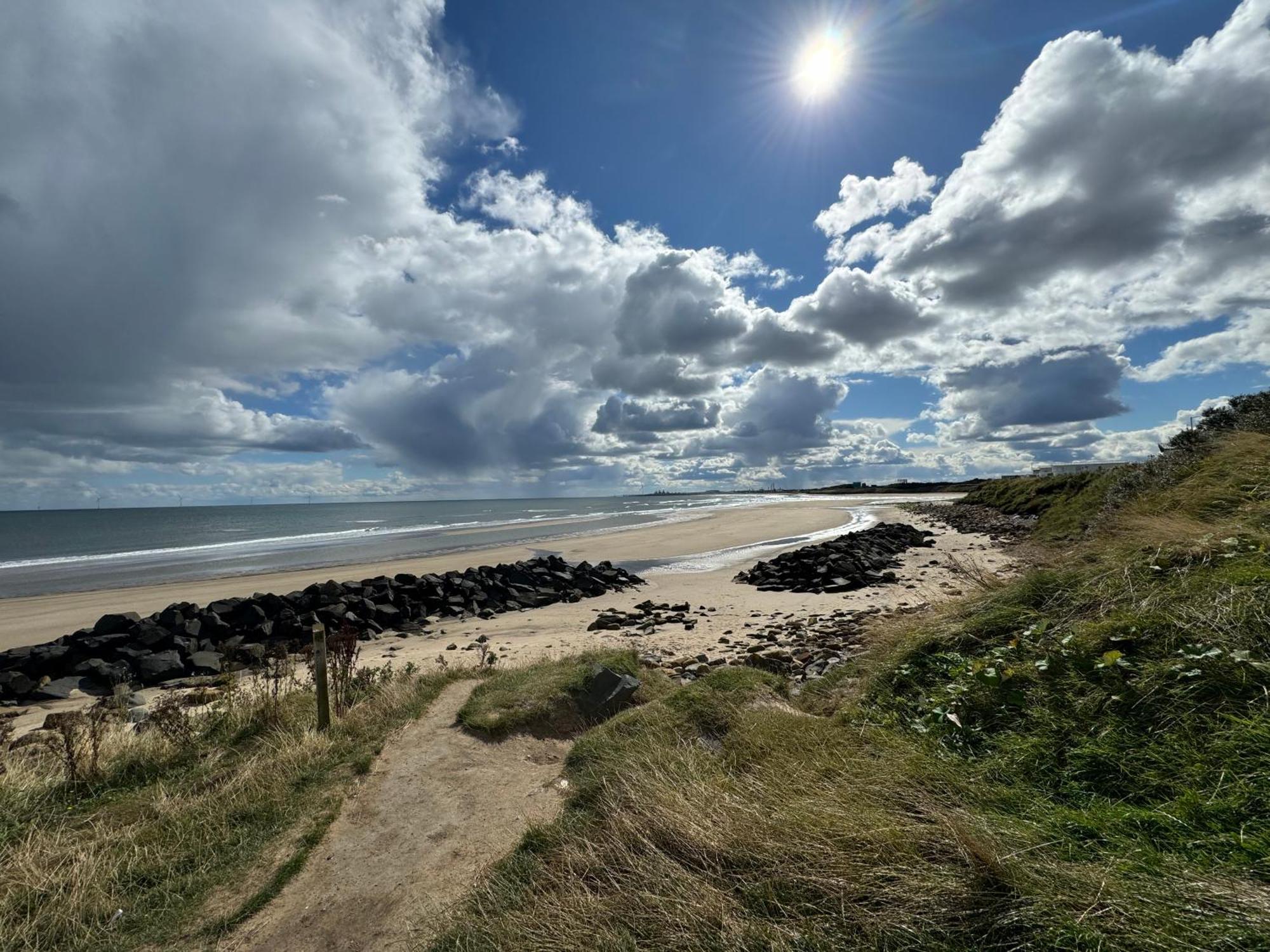 New Sea View Platinum Caravan With Huge Decking Newcastle upon Tyne Exteriér fotografie